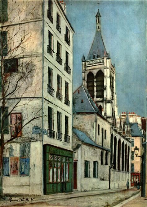 Church Of St Severin Maurice Utrillo Encyclopedia Of