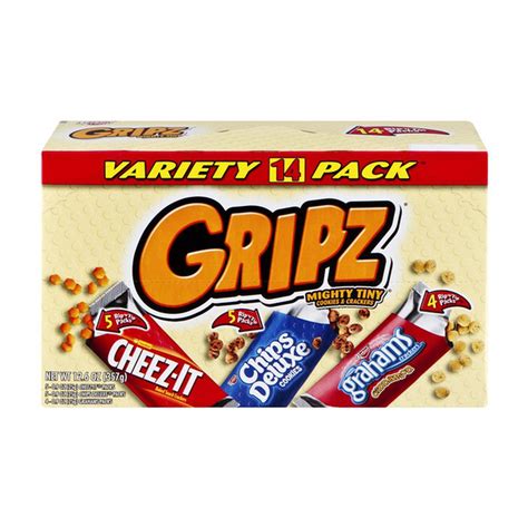 Keebler Gripz Variety Pack 14 Ct 09 Oz Delivery Or Pickup Near Me
