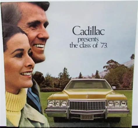 1973 CADILLAC FLEETWOOD Brougham 75 Eldorado DeVille Calais Sales