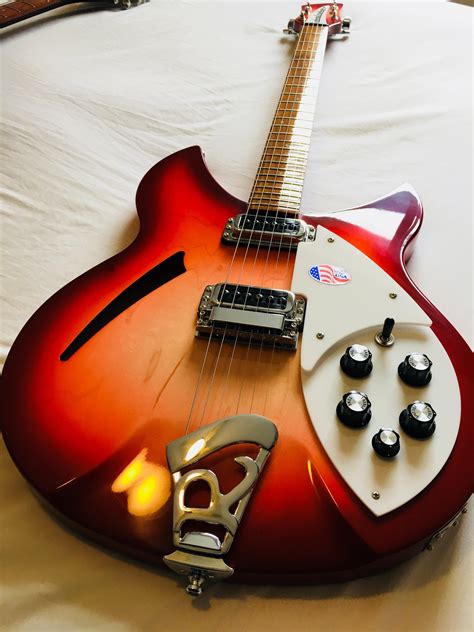Rickenbacker 330 Fireglo Guitar Vintage Guitars Acoustic Bass