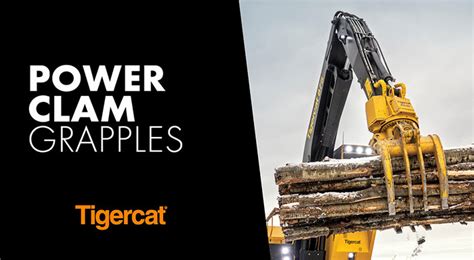 Introducing Tigercat Power Clam Grapples Product News