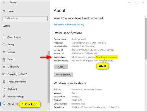 How To Check If Processor Is 32 Bit 64 Bit Or Arm In Windows 10
