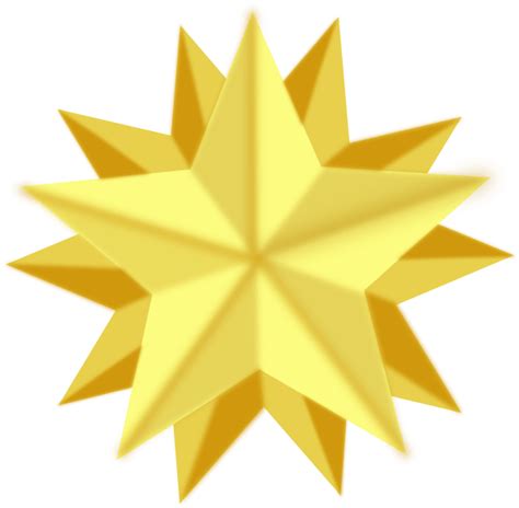 Gold Star Clipart Free Clipart