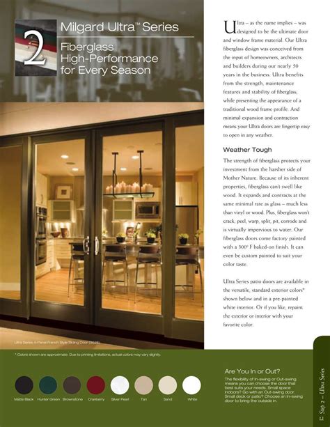 Milgard Black Fiberglass Entryways Window Frame Homeowner Design