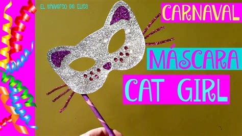Molde de antifaz para carnaval imagui. Máscara de gato en goma eva para Carnaval - Manualidades ...
