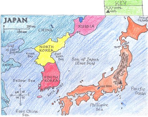 The physical map of japan showing major geographical features like elevations, mountain ranges, deserts, ocean, lakes, plateaus, peninsulas, rivers, plains, landforms and other topographic. Pin Japanese Physical Map on Pinterest
