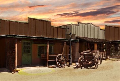 Old Wild West Cowboy Town Photography Backdrop Photo Background Quality