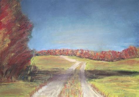 Country Road Painting By Sarah Rachel Evans Fine Art America