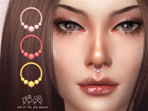 The Sims Resource End Of The July Septum By 4w25 Sims Sims 4