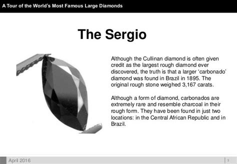 The Worlds Most Famous Large Diamonds