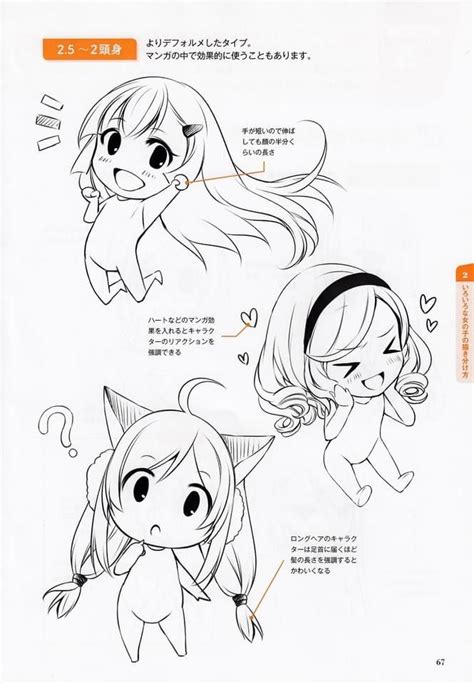 Anime Chibi Kawaii Chibi Figure Drawing Poses Drawing Skills Chibi