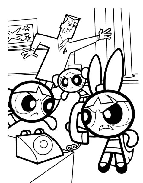 Fun Collection Of Powerpuff Girls Coloring Pages They Are