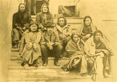 Captured Northern Cheyenne Indians Kansas Memory Kansas Historical