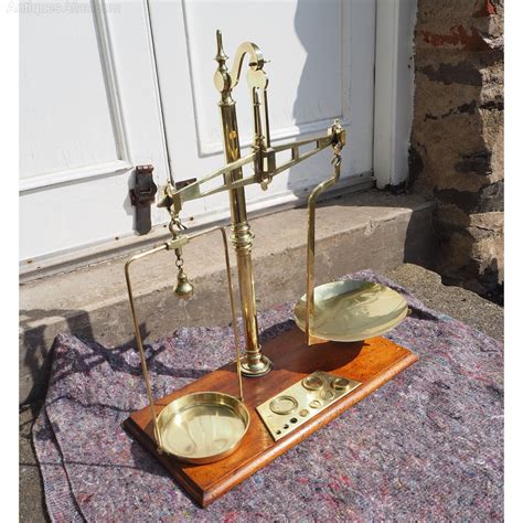Antiques Atlas Quality Set Of Victorian Brass Grocers Scales
