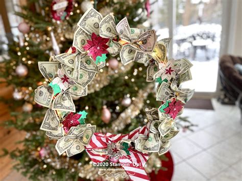 money wreaths stampin up