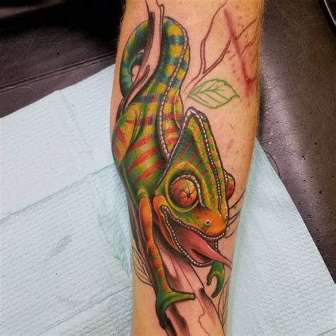 60 Colorful Chameleon Tattoo Ideas Designs That Will