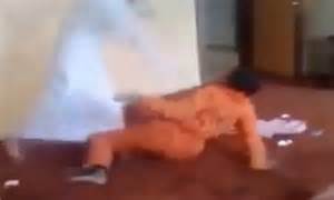 Horrific Video Shows Saudi Husband Beating Asian Man With A Belt