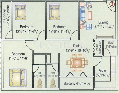 Row house plans in 1500 sq ft. 1500 sq ft 3 BHK 2T Apartment for Sale in Lakshmi ...