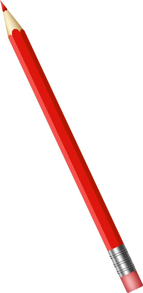 Red Pencil Sketch Red Pencil Png Download 7511539