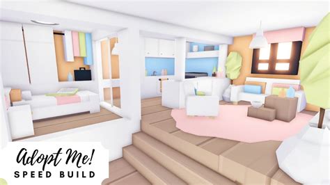 Budget Cute Tiny Home Speed Build 💐 Roblox Adopt Me Youtube