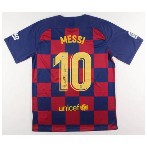 Barca has signed so many promising young star players. Lionel Messi Signed Barcelona Jersey (With images ...