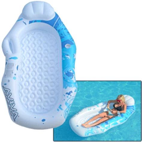Aviva Breeze Lounge Inflatable Raft Dinghy Float Tube Aviva Pool