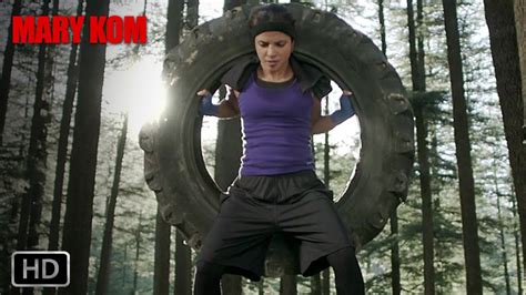 Boxer mary kom's biopic, directed by omung kumar released in 2014. Training sessions in the nature - Mary Kom | Priyanka ...
