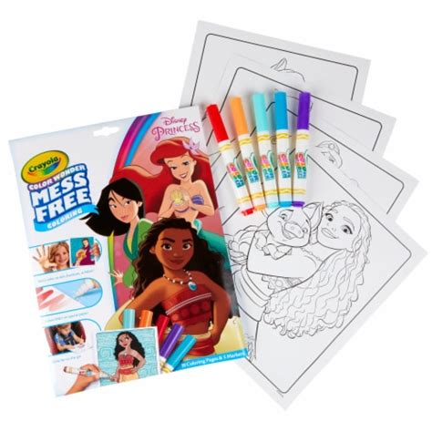 Crayola Color Wonder Mess Free Disney Princess Coloring Pages