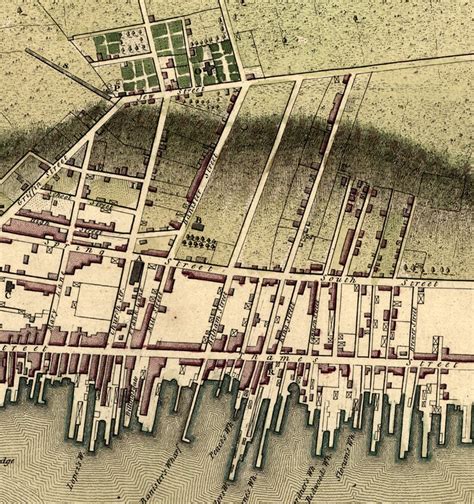 Newport Rhode Island Ri A Plan Of The Town 1777 Oriented Etsy