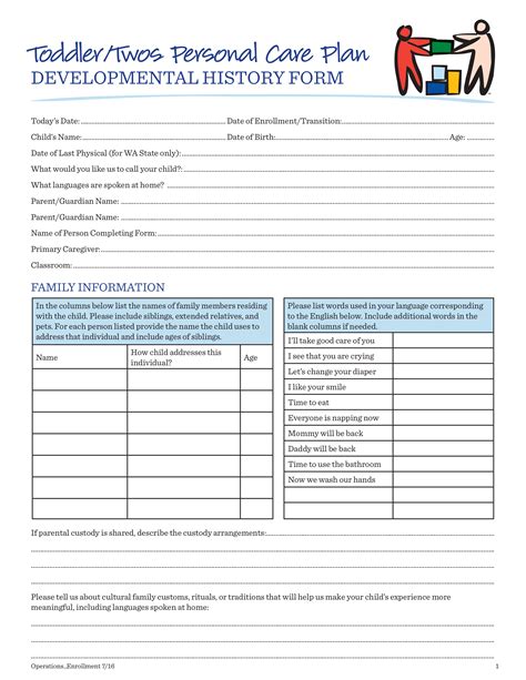 Printable Individual Care Plan Template Printable Templates