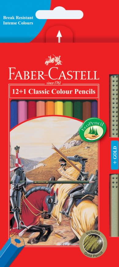 Coloured Pencils 12s Classic Faber School Locker