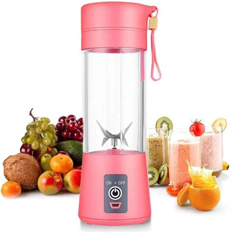 Usb Rechargeable Portable Blender New Upgraded 6 Blades Juicing