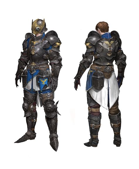 Bless Concepts Jin Hong Park Fantasy Character Design Armor Concept