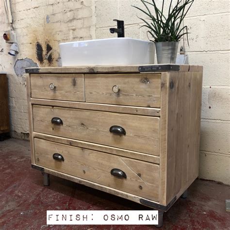 Lancaster Handmade Reclaimed Timber Bathroom Vanity Unit