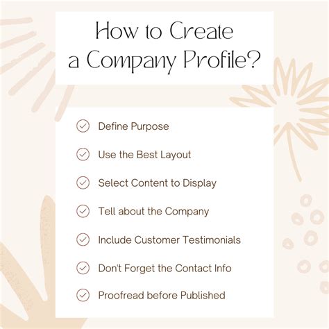 What Contents Should You Put In Your Company Profile 7 Necessary