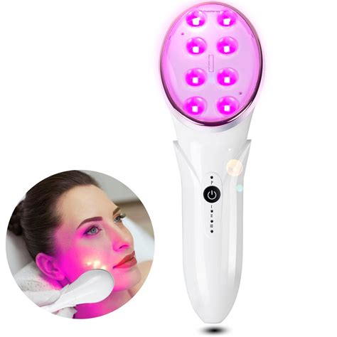 Dgyao Wireless Led Light Therapy Handheld Device For Face Dgyao Red