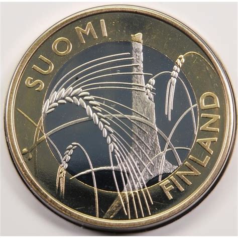 Finland 5 Euro Coin Historical Provinces Savonia 2011 Proof Euro