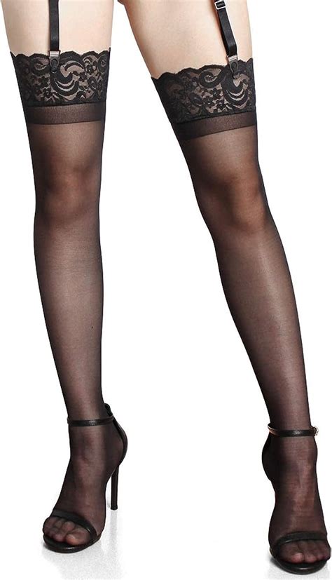 Garter Belt Thigh Hi Stockings Lingerie Set Sexy Plus Size Black Bridal Shower Eduaspirant Com