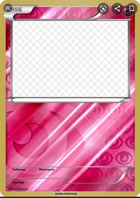 Bw Metal Basic Pokemon Card Blank By The Ketchi On Deviantart Artofit