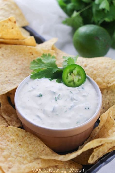 Copycat Chuys Jalapeno Ranch Dip With Video ⋆ Sugar Spice And Glitter