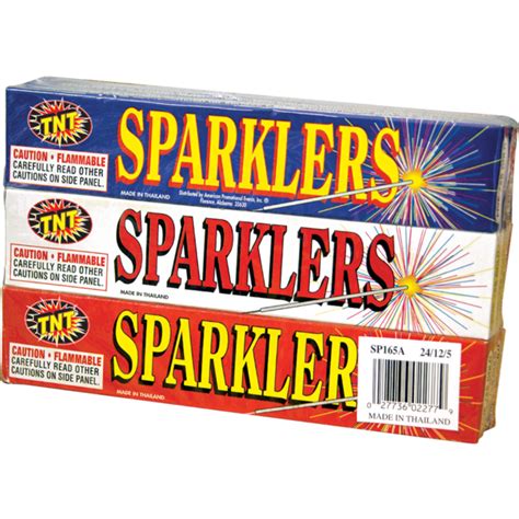 Fireworks Tnt Fireworks 8 Gold Sparklers