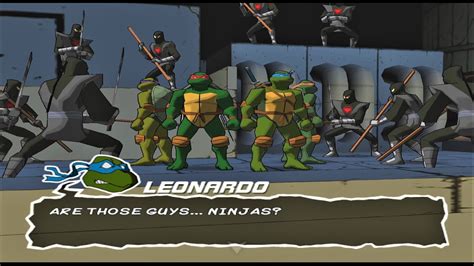 Teenage Mutant Ninja Turtles 2003 Nintendo Gamecube Gameplay 1 In Hd