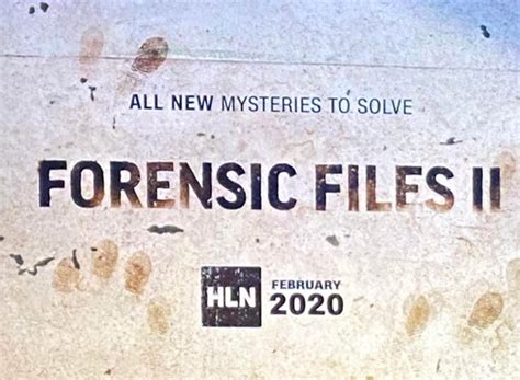 Forensic Files Ii Trailer Tv
