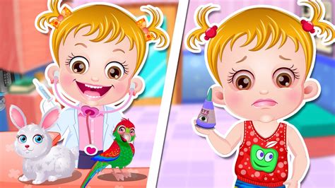 Baby Hazel Games Compilation Pet Doctor Eye Care Game By Baby Hazel
