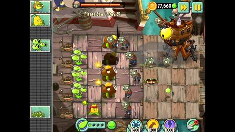 Plants Vs Zombies 2its About Time Pirate Seas Day 25 Zombot