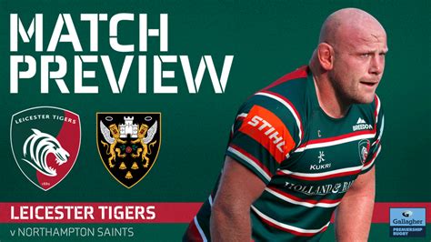 Leicester Tigers V Northampton Saints Gallagher Premiership Rugby