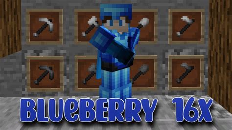 Blueberry Mirage 16x Minecraft Pvp Texture Pack Fps Boost Youtube