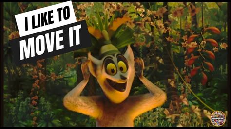 I Like To Move It Madagascar Movie Song Youtube