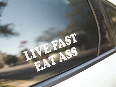 live fast eat ass funny cute bdsm kink kinky sexual erotic etsy