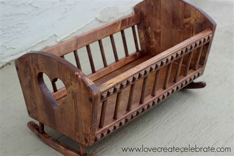 So i came up with a design based on inspiration from ones … Baby Doll's Crib - Love Create Celebrate